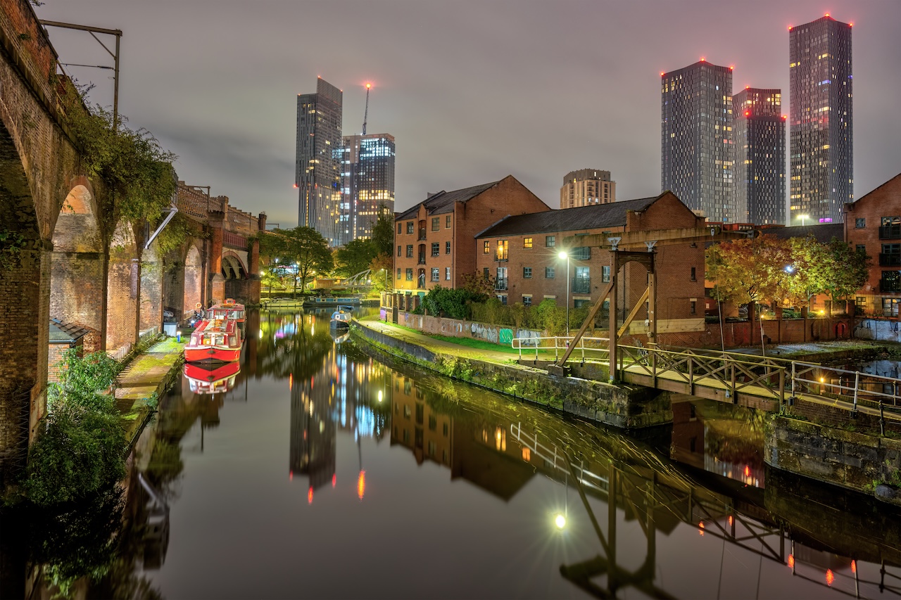 Manchester skyline